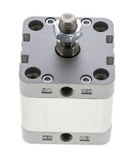 ISO 21287 Doppeltwirkender Kompaktzylinder 50-20mm - Magnetisch - Stange mit Außengewinde