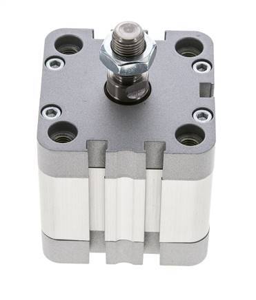 ISO 21287 Doppeltwirkender Kompaktzylinder 50-20mm - Magnetisch - Stange mit Außengewinde