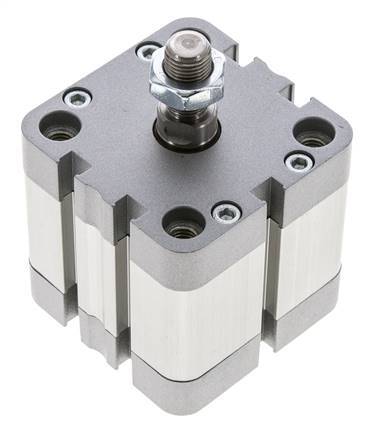 ISO 21287 Doppeltwirkender Kompaktzylinder 50-20mm - Magnetisch - Stange mit Außengewinde