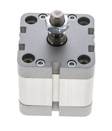 ISO 21287 Doppeltwirkender Kompaktzylinder 50-20mm - Magnetisch - Stange mit Außengewinde