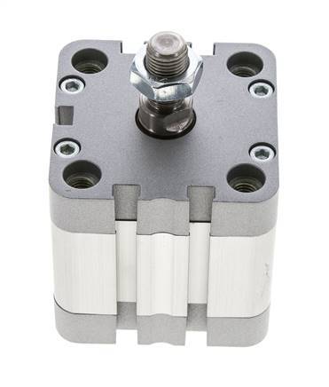 ISO 21287 Doppeltwirkender Kompaktzylinder 50-20mm - Magnetisch - Stange mit Außengewinde