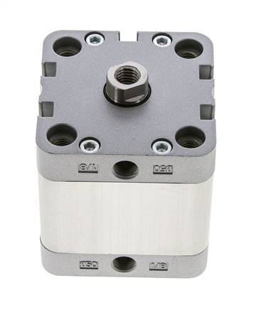 ISO 21287 Kompakter doppeltwirkender Zylinder 50-25mm - Magnetisch