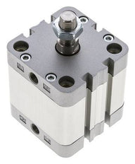 ISO 21287 Doppeltwirkender Kompaktzylinder 50-25mm - Magnetisch - Stange mit Außengewinde