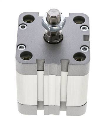 ISO 21287 Doppeltwirkender Kompaktzylinder 50-25mm - Magnetisch - Stange mit Außengewinde