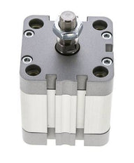 ISO 21287 Doppeltwirkender Kompaktzylinder 50-25mm - Magnetisch - Stange mit Außengewinde