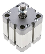 ISO 21287 Doppeltwirkender Kompaktzylinder 50-25mm - Magnetisch - Stange mit Außengewinde