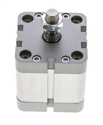 ISO 21287 Doppeltwirkender Kompaktzylinder 50-25mm - Magnetisch - Stange mit Außengewinde
