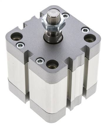 ISO 21287 Doppeltwirkender Kompaktzylinder 50-25mm - Magnetisch - Stange mit Außengewinde