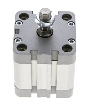 ISO 21287 Doppeltwirkender Kompaktzylinder 50-25mm - Magnetisch - Stange mit Außengewinde