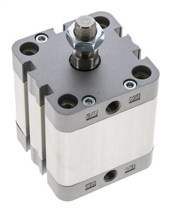 ISO 21287 Doppeltwirkender Kompaktzylinder 50-30mm - Magnetisch - Außengewinde