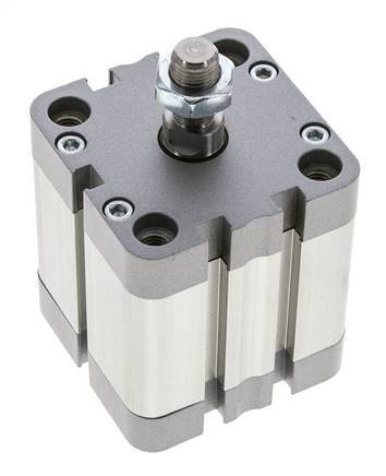 ISO 21287 Doppeltwirkender Kompaktzylinder 50-30mm - Magnetisch - Außengewinde