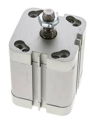 ISO 21287 Doppeltwirkender Kompaktzylinder 50-40mm - Magnetisch - Stange mit Außengewinde