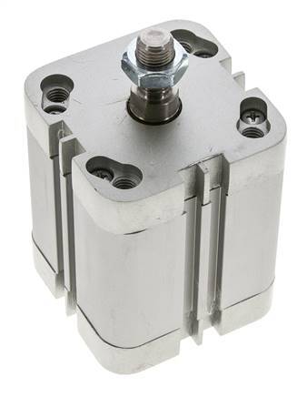 ISO 21287 Doppeltwirkender Kompaktzylinder 50-40mm - Magnetisch - Stange mit Außengewinde