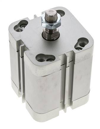 ISO 21287 Doppeltwirkender Kompaktzylinder 50-40mm - Magnetisch - Stange mit Außengewinde