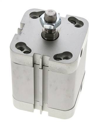 ISO 21287 Doppeltwirkender Kompaktzylinder 50-40mm - Magnetisch - Stange mit Außengewinde