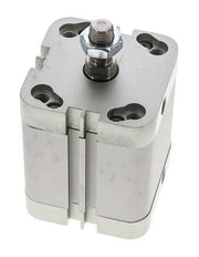 ISO 21287 Doppeltwirkender Kompaktzylinder 50-40mm - Magnetisch - Stange mit Außengewinde