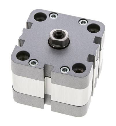 ISO 21287 Kompakter doppeltwirkender Zylinder 50-5mm - Magnetisch