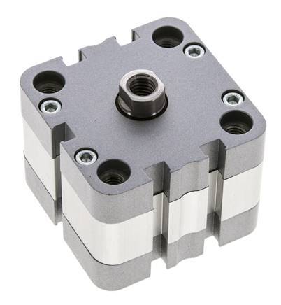 ISO 21287 Kompakter doppeltwirkender Zylinder 50-5mm - Magnetisch