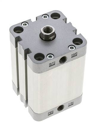 ISO 21287 Compact Double Acting Cylinder 50-50mm - Magnetic