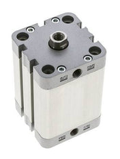 ISO 21287 Compact Double Acting Cylinder 50-50mm - Magnetic