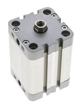 ISO 21287 Kompakter doppeltwirkender Zylinder 50-50mm - Magnetisch