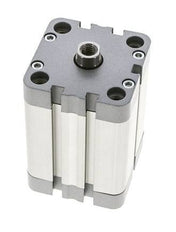 ISO 21287 Kompakter doppeltwirkender Zylinder 50-50mm - Magnetisch