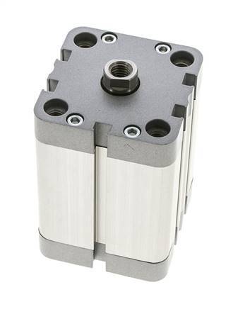 ISO 21287 Kompakter doppeltwirkender Zylinder 50-50mm - Magnetisch