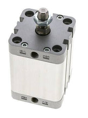 ISO 21287 Compact Double Acting Cylinder 50-50mm - Magnetic - Male Rod