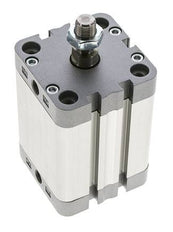 ISO 21287 Doppeltwirkender Kompaktzylinder 50-50mm - Magnetisch - Stange mit Außengewinde