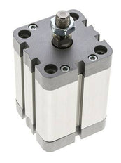 ISO 21287 Doppeltwirkender Kompaktzylinder 50-50mm - Magnetisch - Stange mit Außengewinde