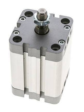 ISO 21287 Doppeltwirkender Kompaktzylinder 50-50mm - Magnetisch - Stange mit Außengewinde