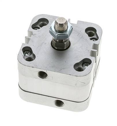 ISO 21287 Doppeltwirkender Kompaktzylinder 50-5mm - Magnetisch - Außengewinde
