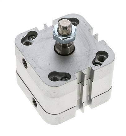 ISO 21287 Doppeltwirkender Kompaktzylinder 50-5mm - Magnetisch - Außengewinde