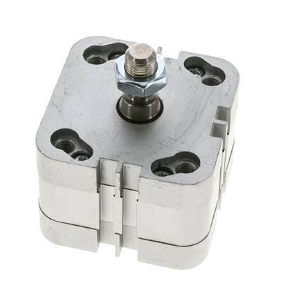 ISO 21287 Doppeltwirkender Kompaktzylinder 50-5mm - Magnetisch - Außengewinde
