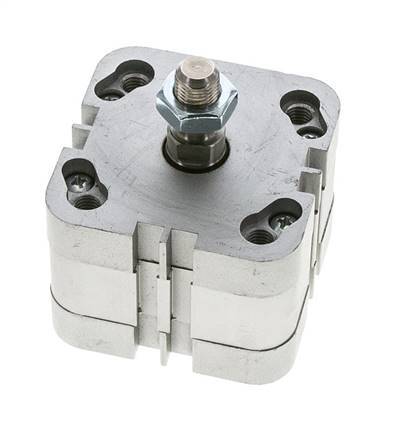 ISO 21287 Doppeltwirkender Kompaktzylinder 50-5mm - Magnetisch - Außengewinde