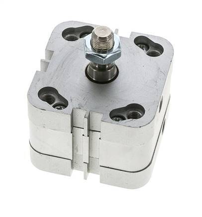 ISO 21287 Doppeltwirkender Kompaktzylinder 50-5mm - Magnetisch - Außengewinde