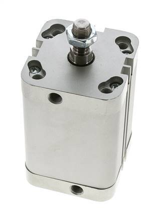 ISO 21287 Doppeltwirkender Kompaktzylinder 50-60mm - Magnetisch - Stange mit Außengewinde