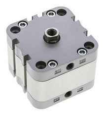 ISO 21287 Kompakter doppeltwirkender Zylinder 63-10mm - Magnetisch