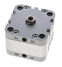 ISO 21287 Kompakter doppeltwirkender Zylinder 63-10mm - Magnetisch