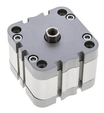 ISO 21287 Kompakter doppeltwirkender Zylinder 63-10mm - Magnetisch