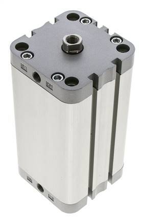 ISO 21287 Kompakter doppeltwirkender Zylinder 63-100mm - Magnetisch