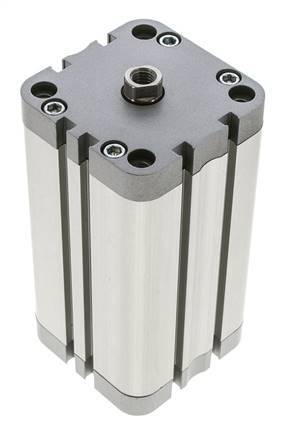 ISO 21287 Kompakter doppeltwirkender Zylinder 63-100mm - Magnetisch
