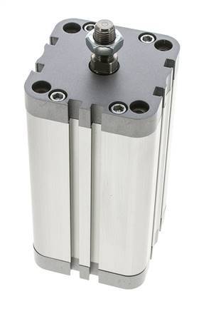 ISO 21287 Doppeltwirkender Kompaktzylinder 63-100mm - Magnetisch - Stange mit Außengewinde