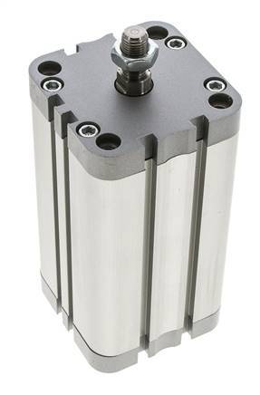 ISO 21287 Doppeltwirkender Kompaktzylinder 63-100mm - Magnetisch - Stange mit Außengewinde