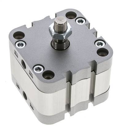 ISO 21287 Doppeltwirkender Kompaktzylinder 63-10mm - Magnetisch - Außengewinde