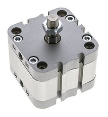 ISO 21287 Doppeltwirkender Kompaktzylinder 63-10mm - Magnetisch - Außengewinde