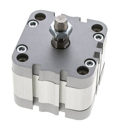 ISO 21287 Doppeltwirkender Kompaktzylinder 63-10mm - Magnetisch - Außengewinde