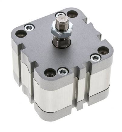 ISO 21287 Doppeltwirkender Kompaktzylinder 63-10mm - Magnetisch - Außengewinde