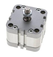 ISO 21287 Doppeltwirkender Kompaktzylinder 63-10mm - Magnetisch - Außengewinde