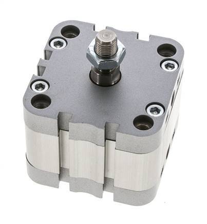 ISO 21287 Doppeltwirkender Kompaktzylinder 63-10mm - Magnetisch - Außengewinde